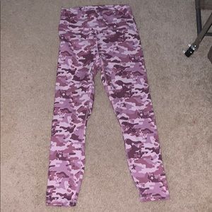 Fabletics Powerhold Star Camo Lilac Legging NWT